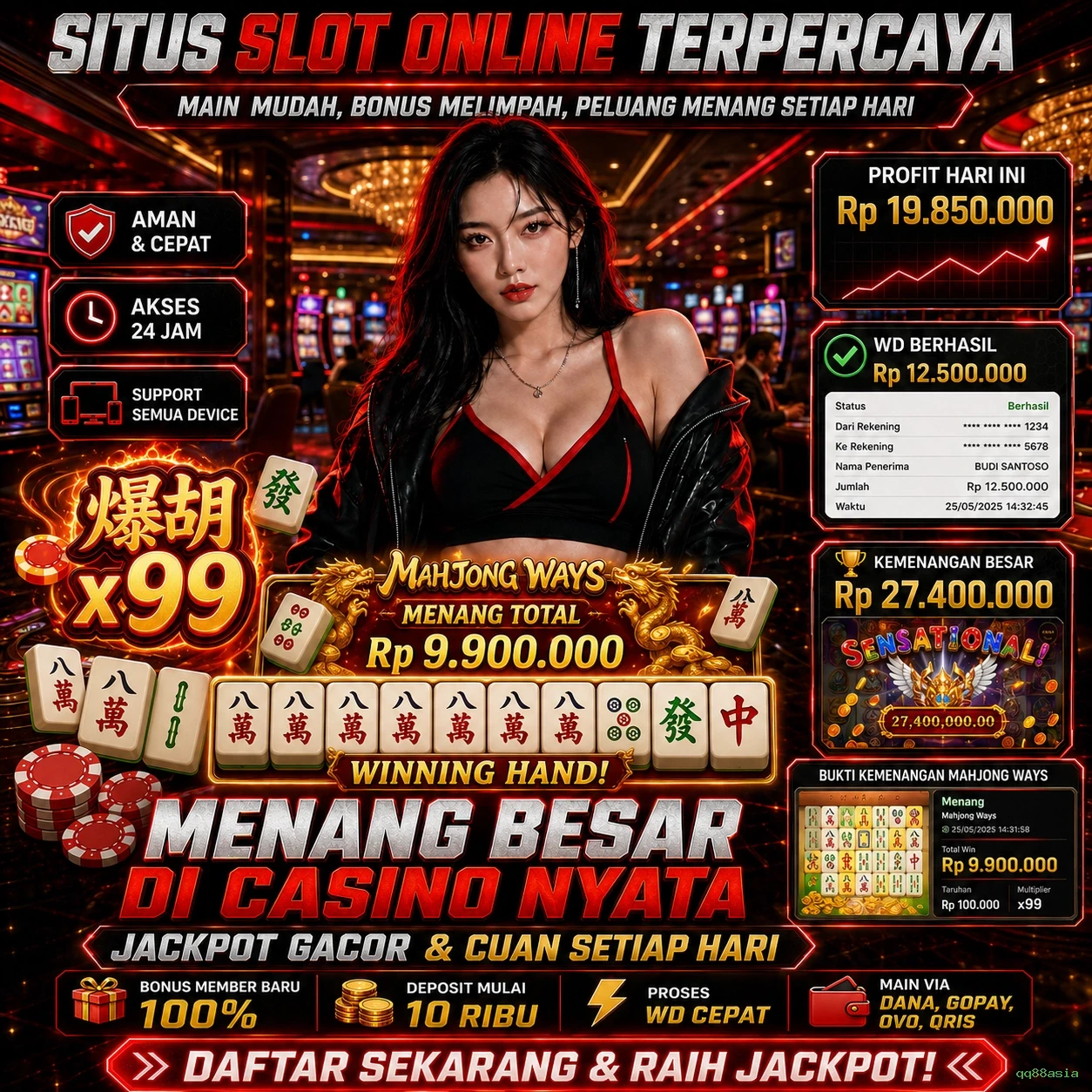 qq88asia Tutorial Pemain