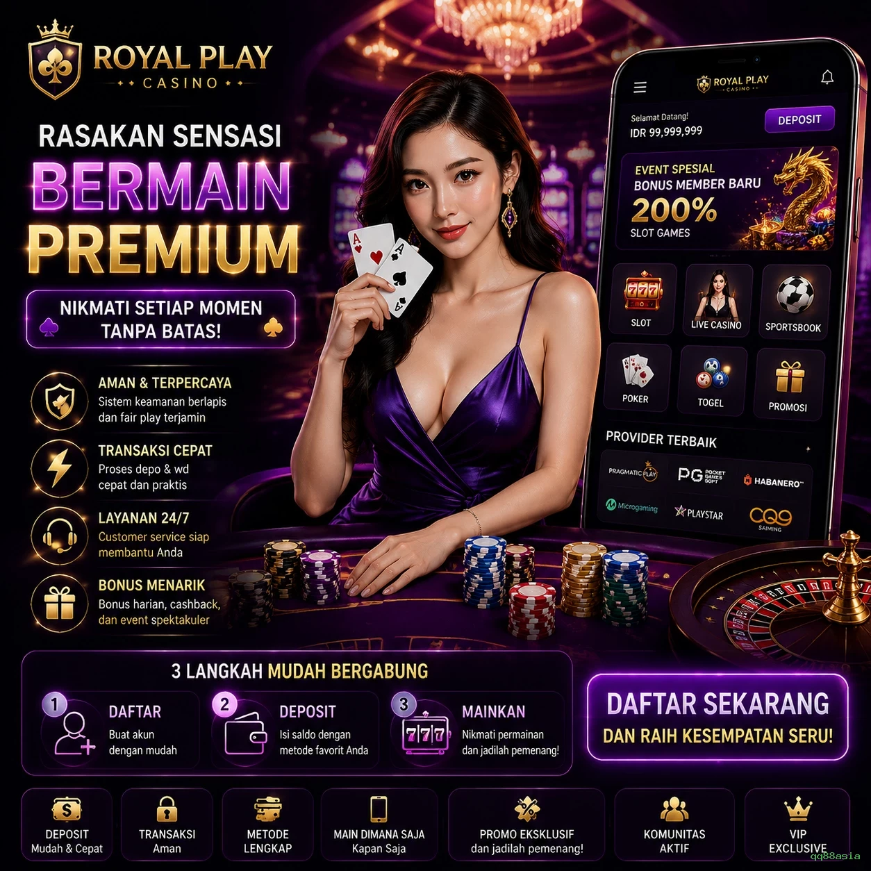 Ulasan Fitur Terbaik yang Ditawarkan qq88asia