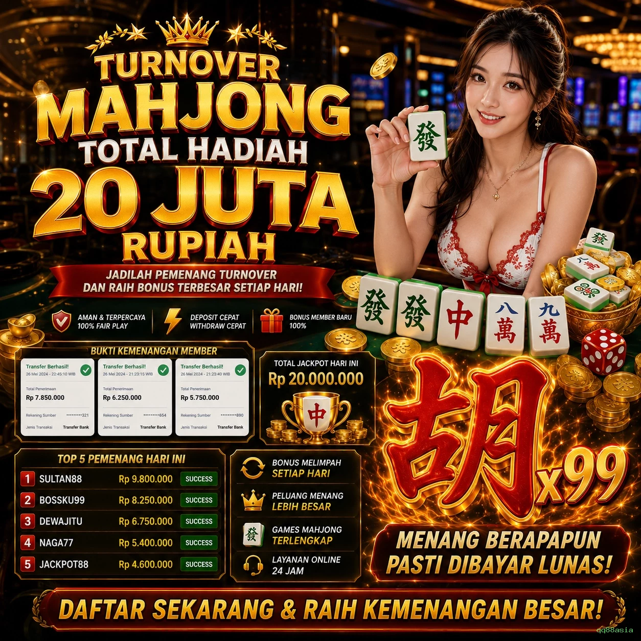 Keamanan Transaksi di qq88asia yang Perlu Diketahui